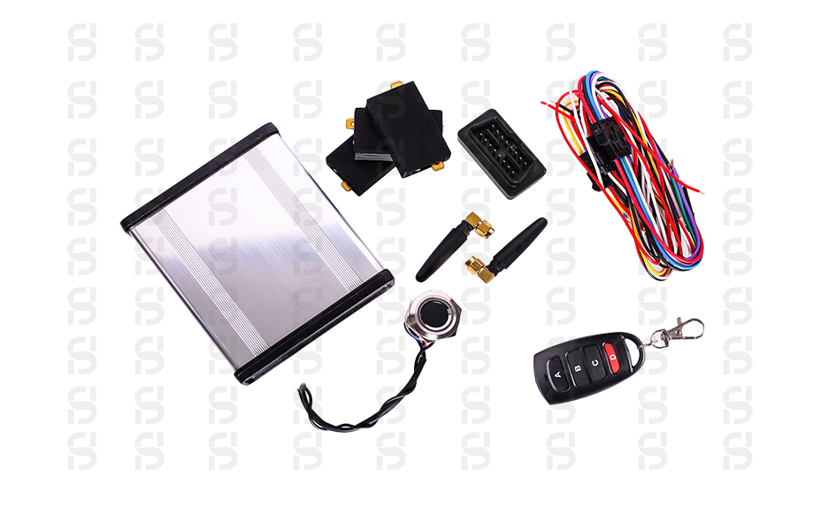 تاچ استارت مدل S100 بدون GPS با ریموت دکمه ای