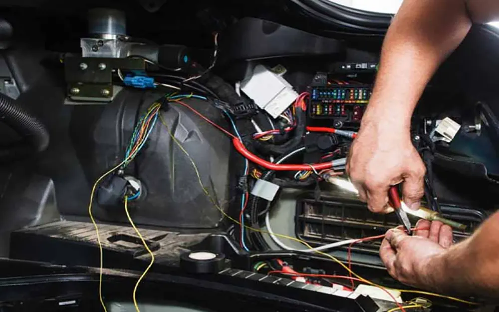 رنگ سیم‌ها در سیستم برق خودرو